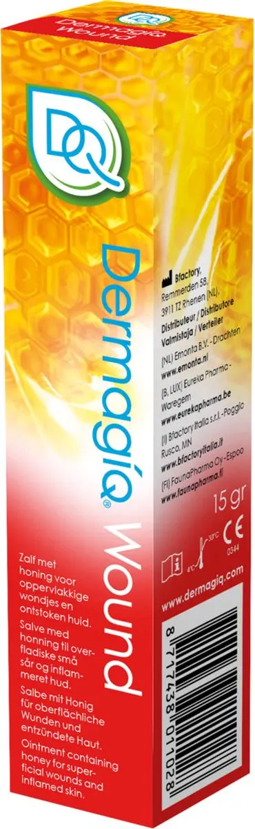 Dermagiq Wound Zalf met Honing 15g - afbeelding 6 van 6