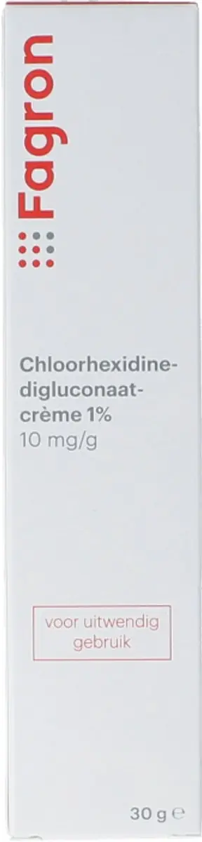 Fagron Chloorhexidine 1% Crème 30g