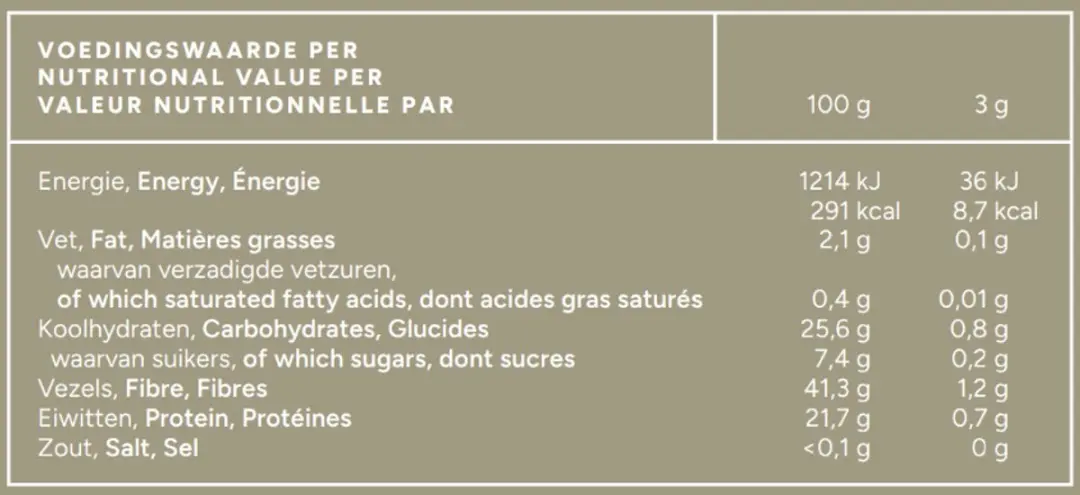 Mattisson Biologisch Shiitake Poeder 100g