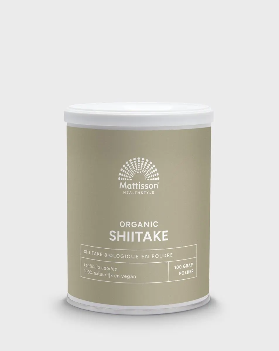 Mattisson Biologisch Shiitake Poeder 100g
