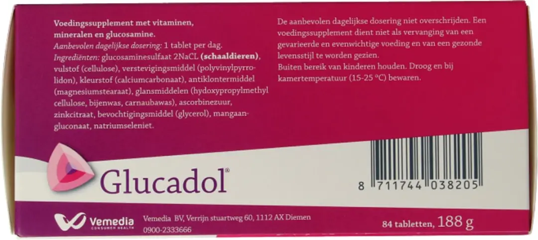 Glucadol 84 Tabletten