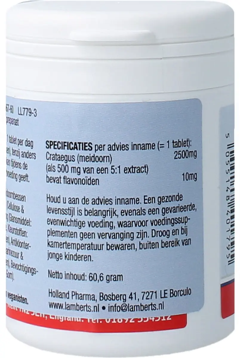 Lamberts Crataegus 60 Tabletten