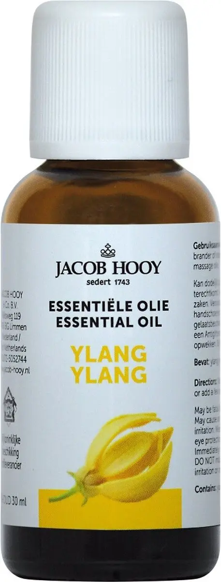 Jacob Hooy Ylang Ylang Etherische Olie 30ml