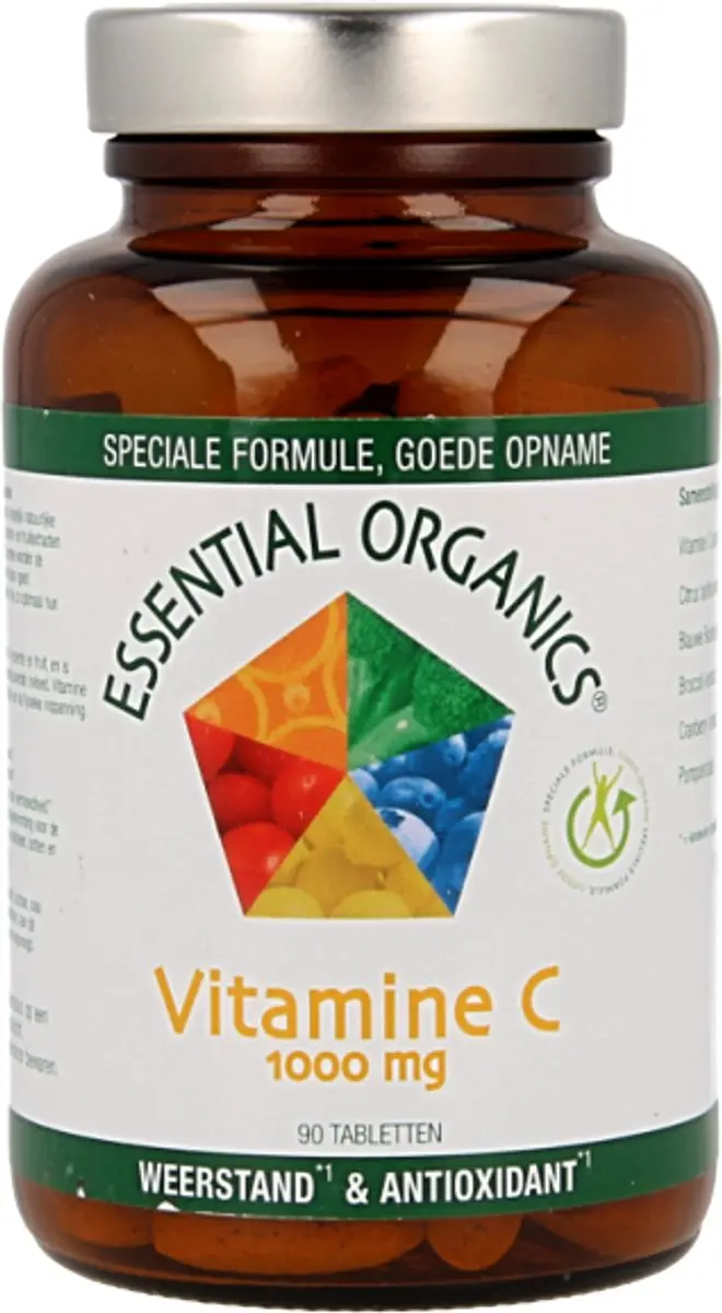 Essential Organics Vitamine C 1000mg 90 Tabletten