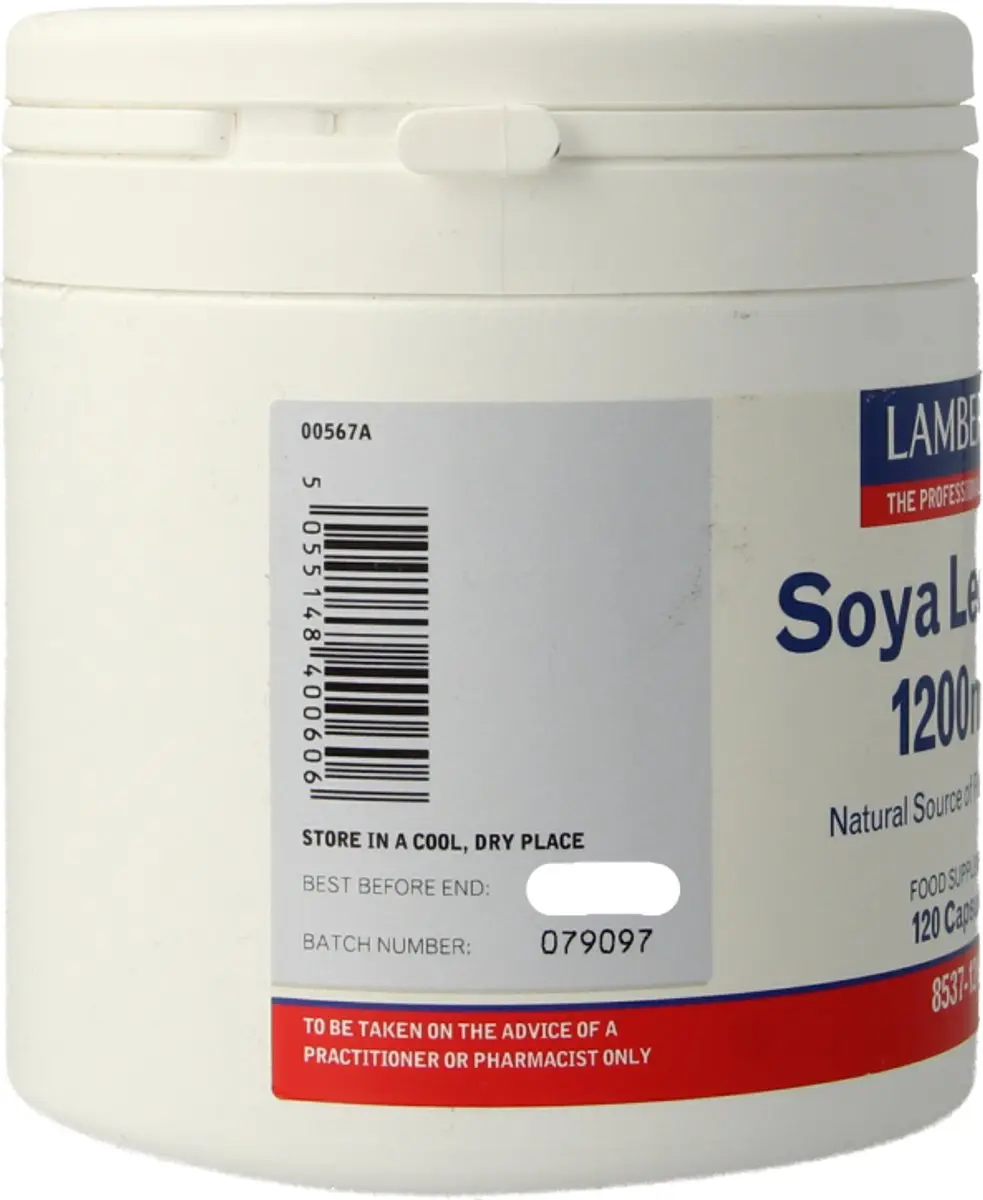 Lamberts Soya Lecithin 1200mg - 120 Capsules