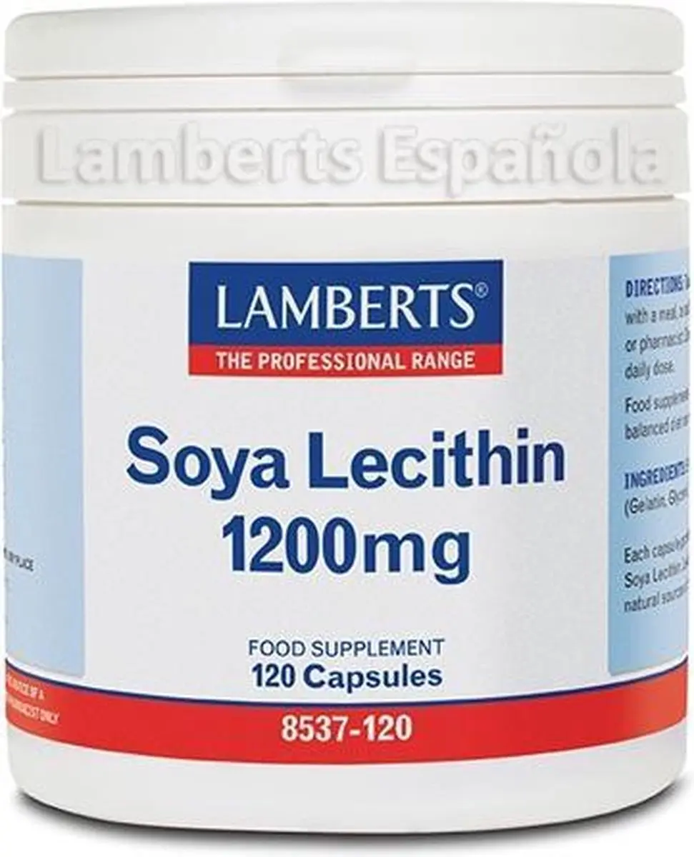 Lamberts Soya Lecithin 1200mg - 120 Capsules