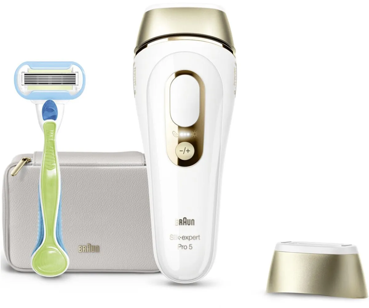 Braun Silk-expert Pro 5 PL5052 IPL Ontharingsapparaat - 125 Flitsen - Wit/Goud - afbeelding 6 van 6