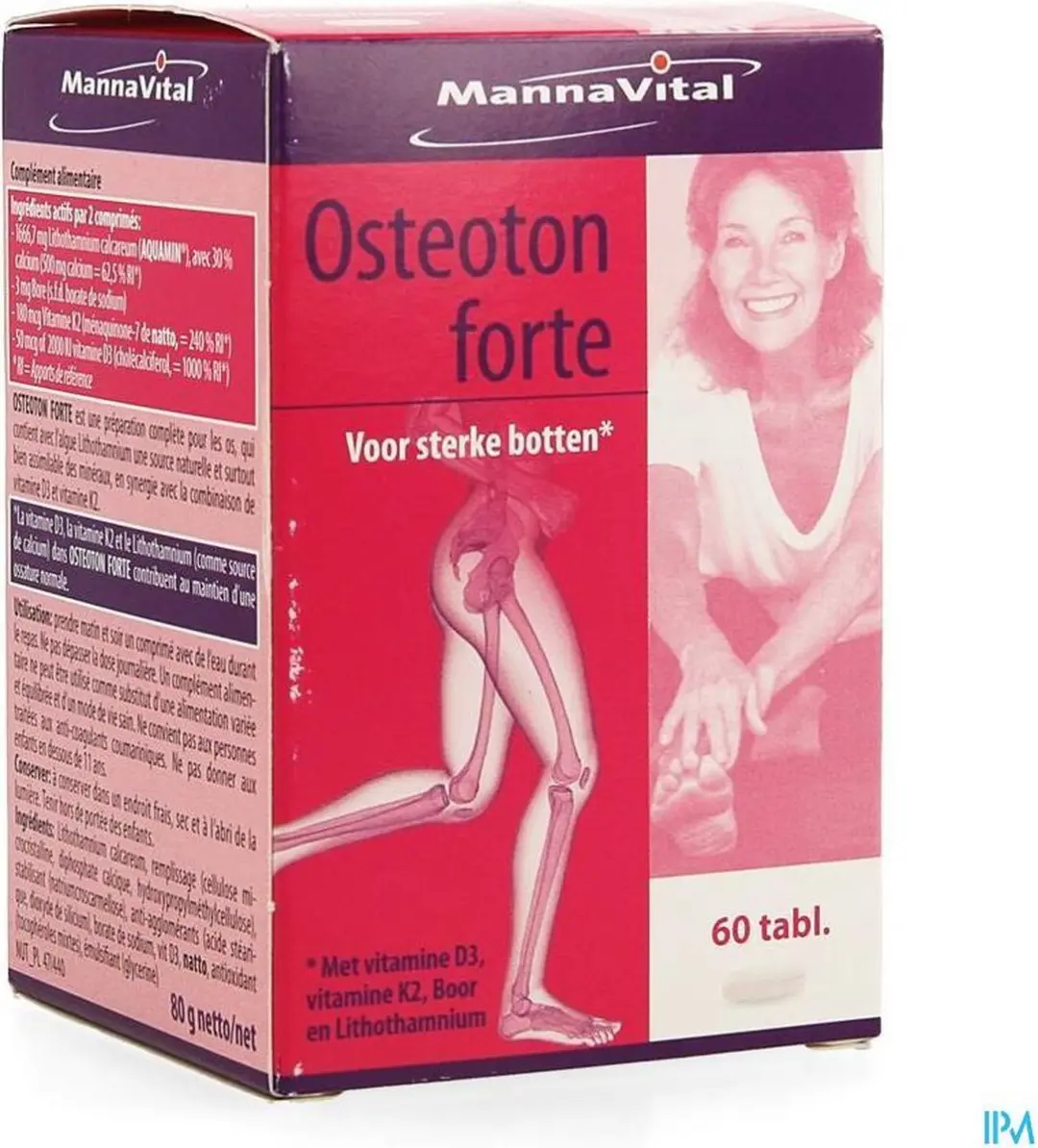 Mannavital Osteoton Forte 60 Tabletten