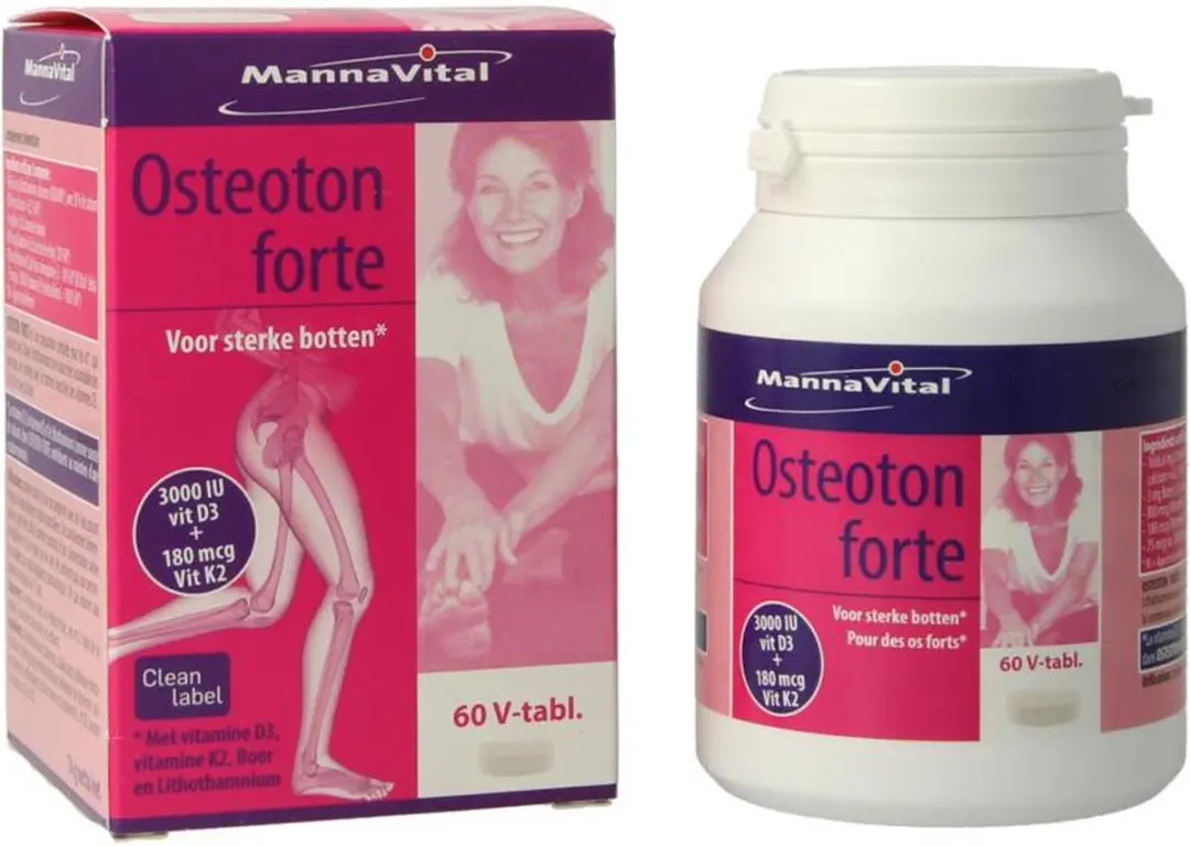 Mannavital Osteoton Forte 60 Tabletten
