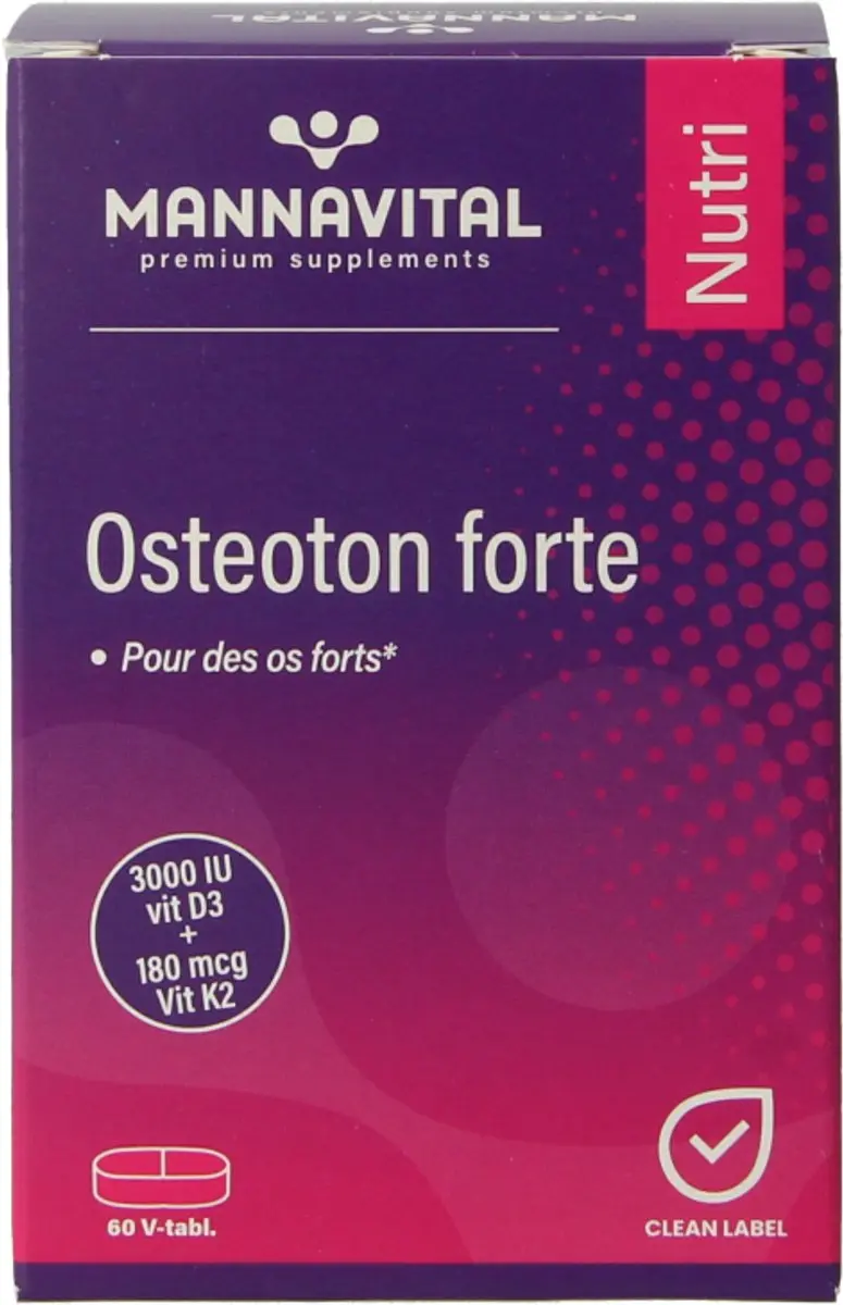 Mannavital Osteoton Forte 60 Tabletten