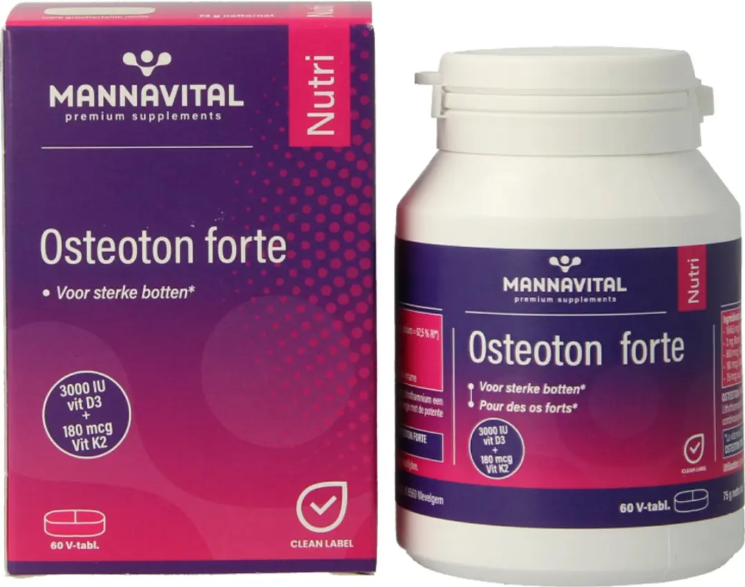 Mannavital Osteoton Forte 60 Tabletten