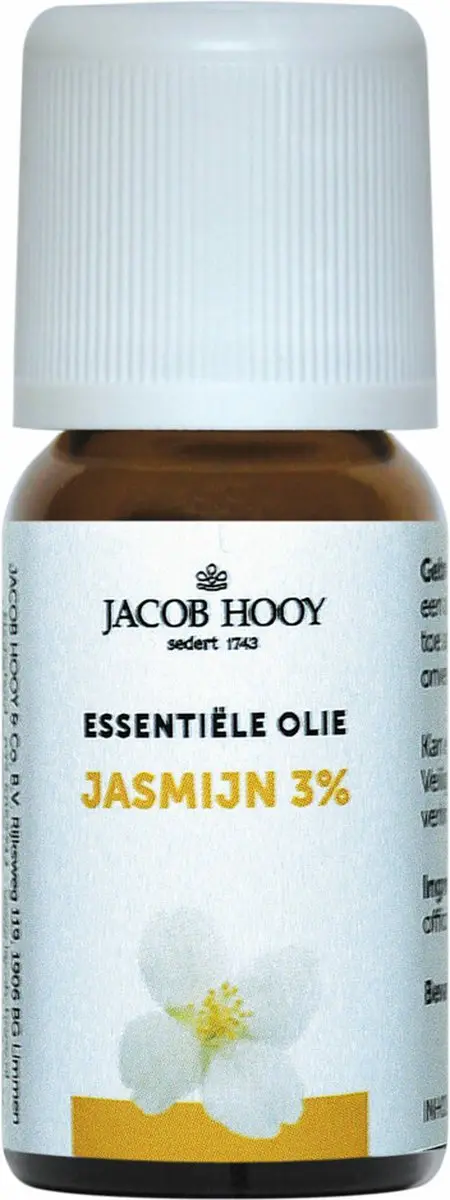Jacob Hooy Jasmijn Etherische Olie 10ml