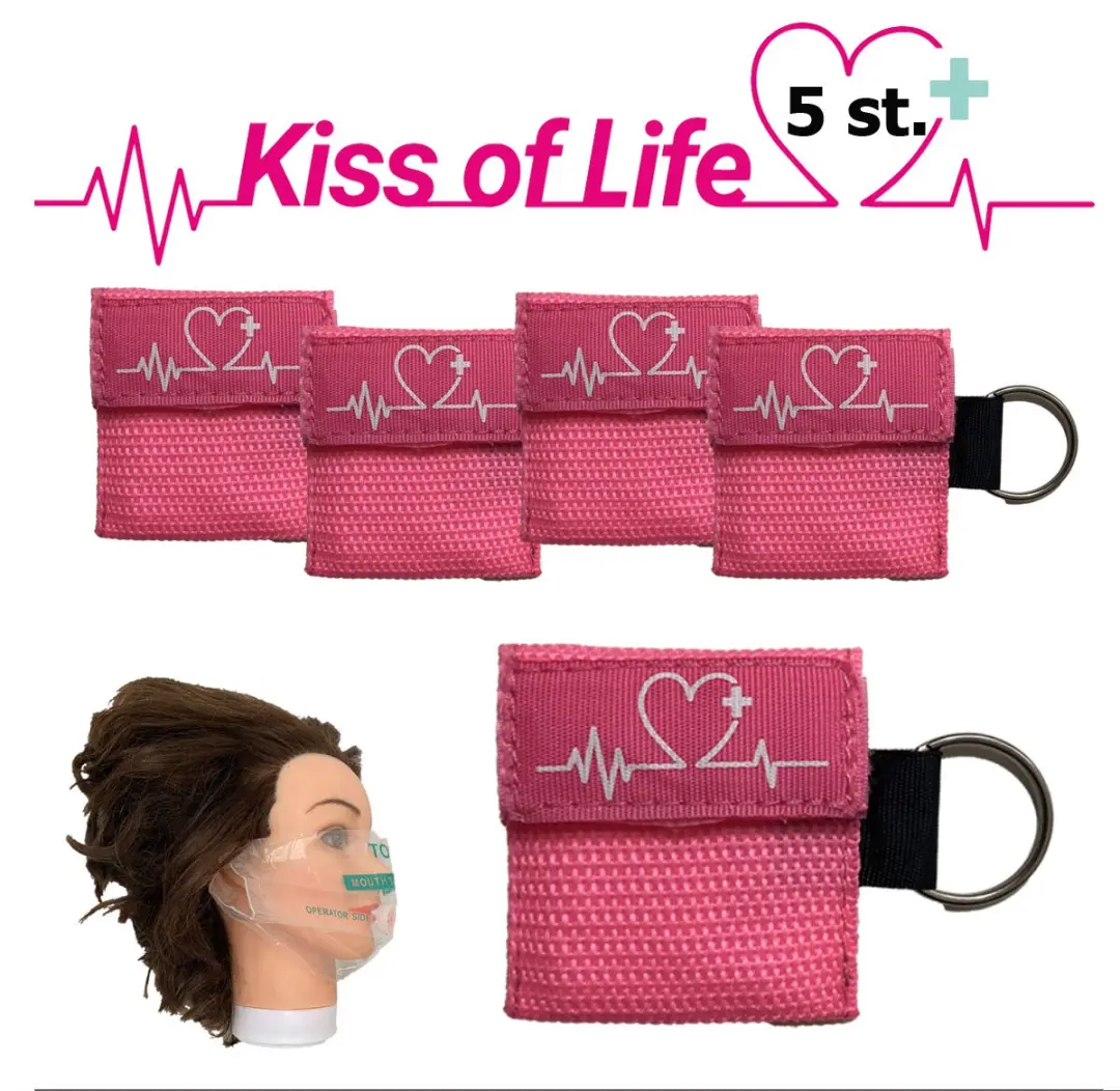 Kiss of Life Reanimatiemasker Sleutelhanger