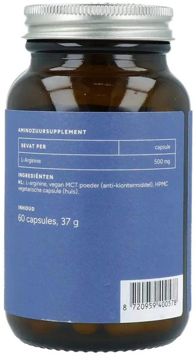 Mattisson L-Arginine 500mg - 60 Capsules