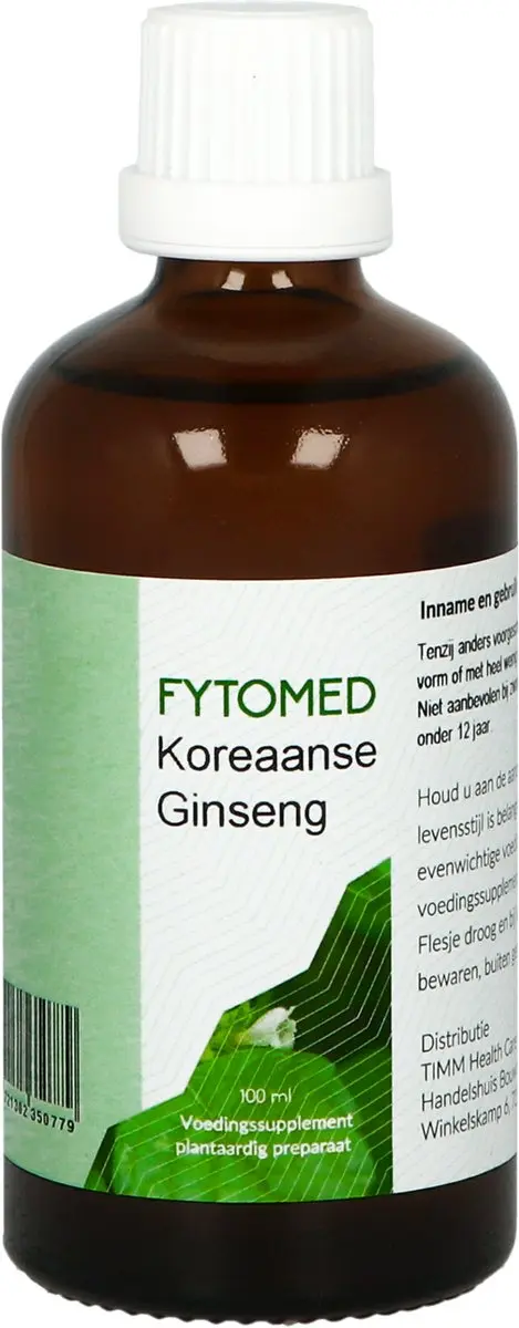 Fytomed Koreaanse Ginseng BIO 100ml