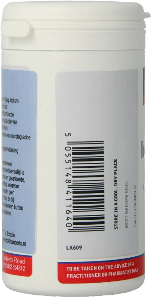 Lamberts Jodium 150mcg Tabletten - 180 Stuks