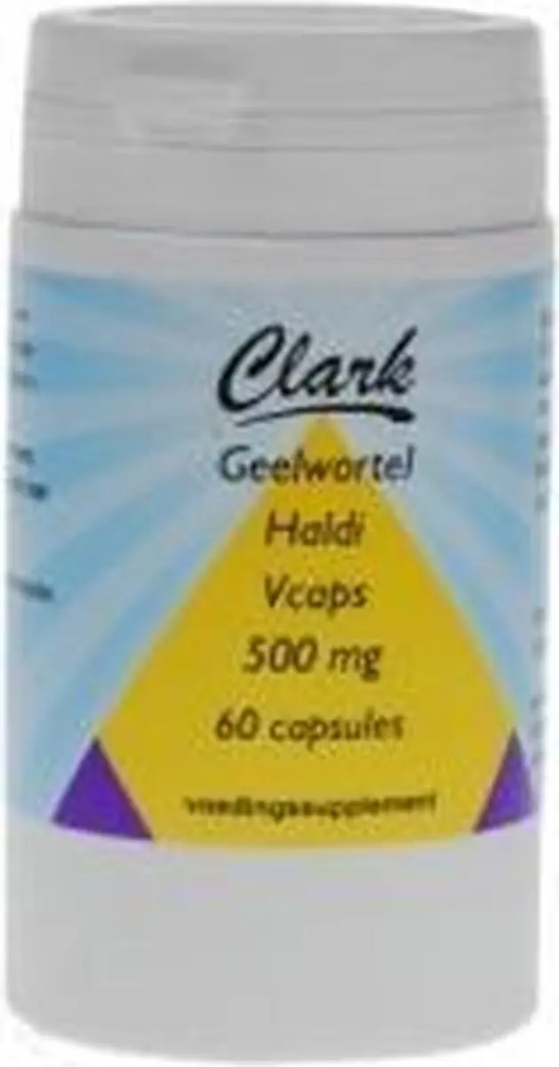 Holisan Haldi/Geelwortel 500mg Capsules - 60 Stuks