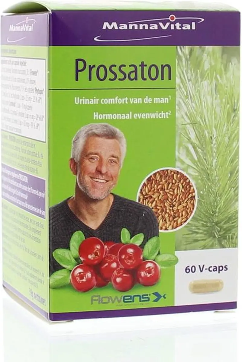 Mannavital Prossaton 60 Vegetarische Capsules