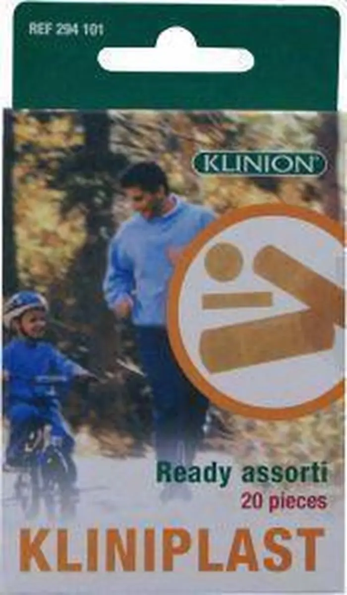 Klinion Kliniplast Ready Assorti Pleisters - 20 Stuks