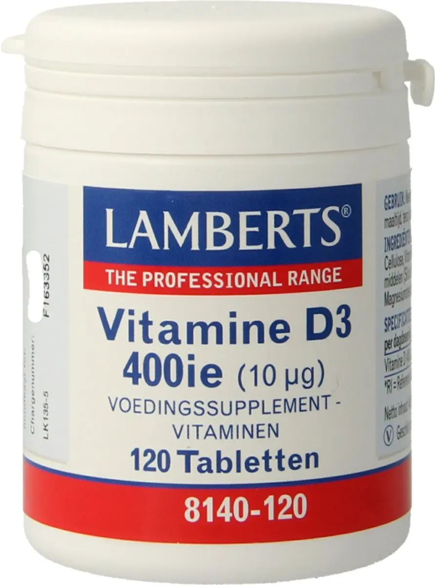 Lamberts Vitamine D3 400IE Tabletten - 120 stuks