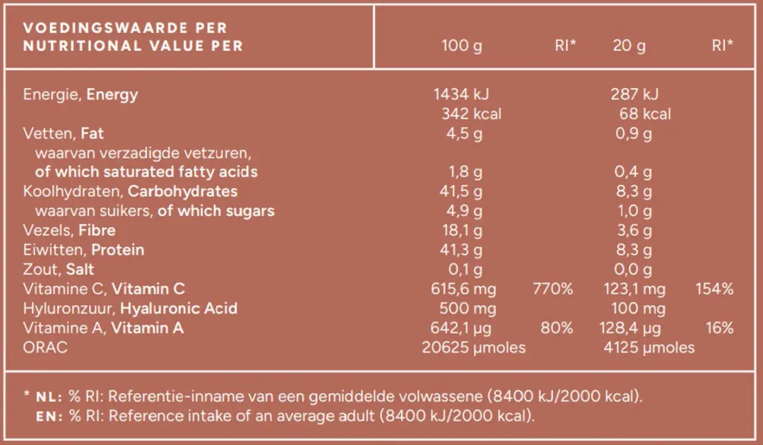 Mattisson Vegan Reds Blend Poeder - Collageen Booster 350g