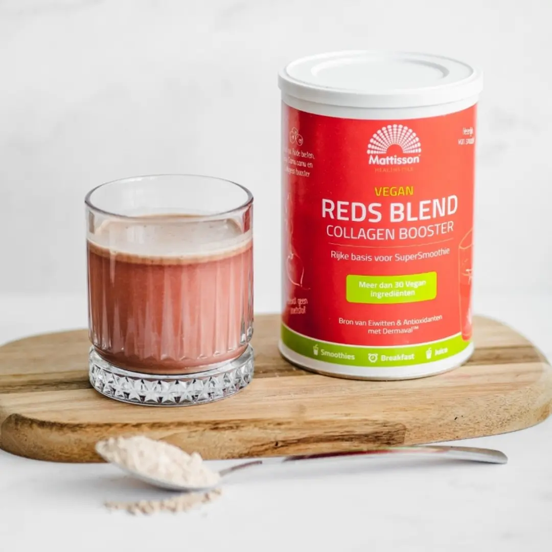 Mattisson Vegan Reds Blend Poeder - Collageen Booster 350g