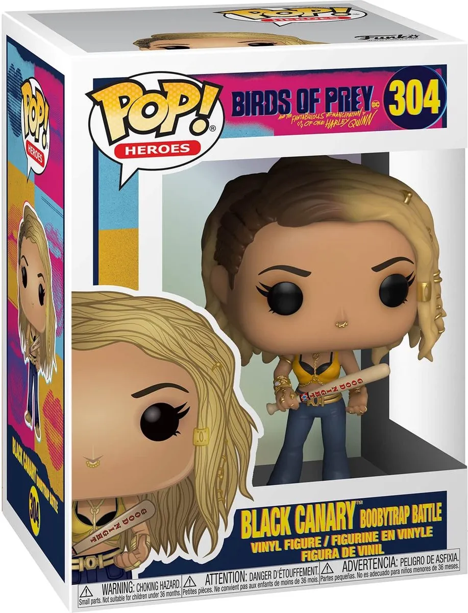Funko Pop! DC Birds of Prey Black Canary Boobytrap Battle #304