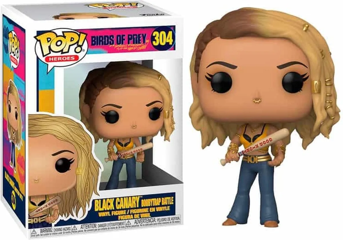 Funko Pop! DC Birds of Prey Black Canary Boobytrap Battle #304