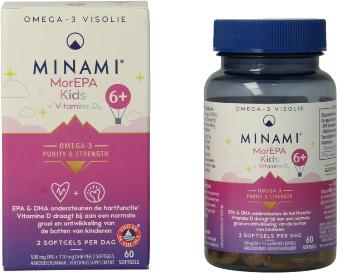 Minami MorEPA Kids 60 Softgels