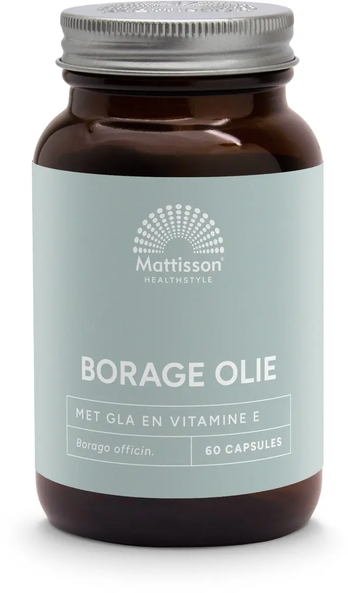 Mattisson Borage Olie 1000mg - 60 Capsules