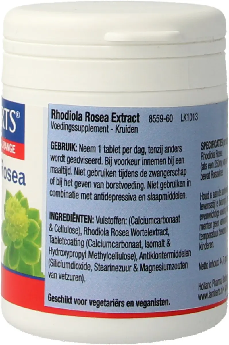 Lamberts Rhodiola rosea 60 Tabletten