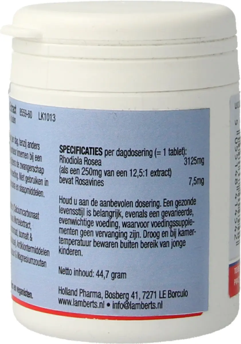 Lamberts Rhodiola rosea 60 Tabletten
