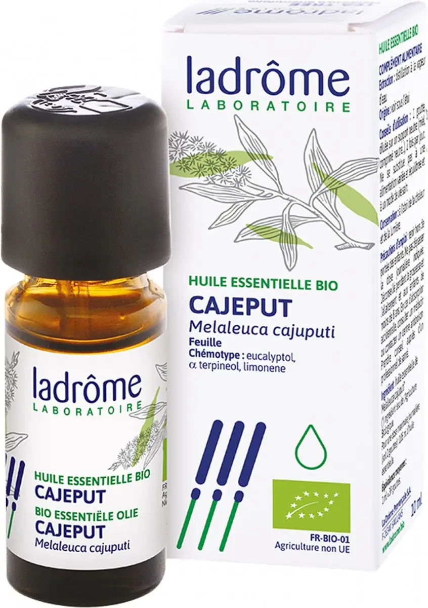 Ladrôme Cajeput Etherische Olie Bio 10g