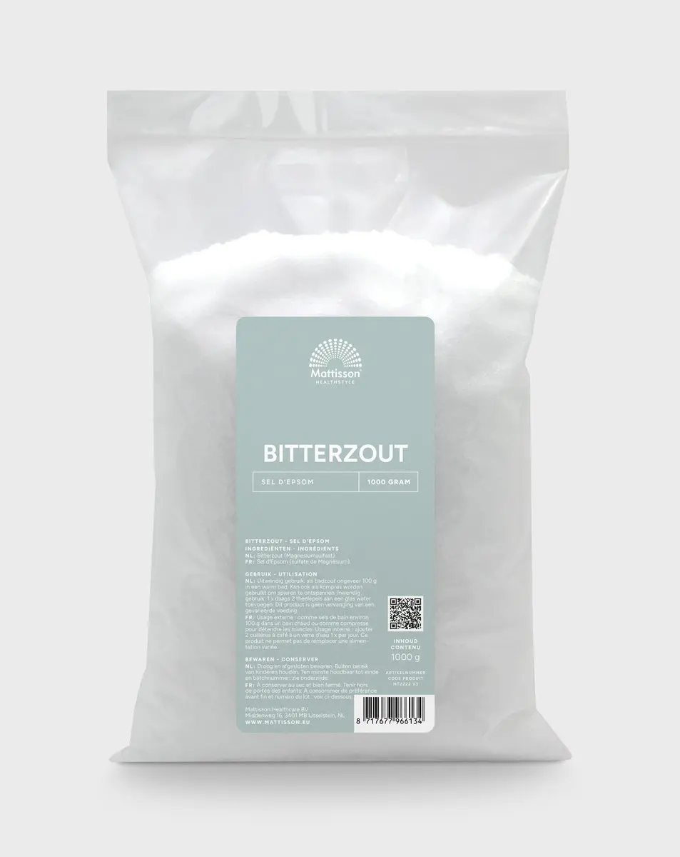 Mattisson Bitterzout Epsom Zout 1 kg