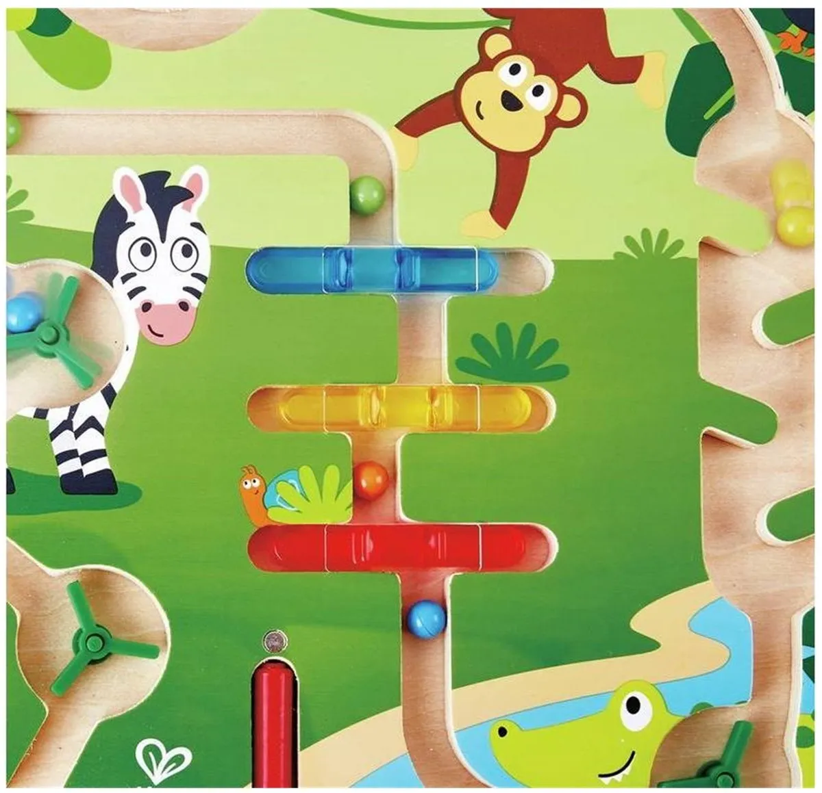 Hape Dschungel-Labyrinth E1714 - Speeldoolhof - Veelkleurig