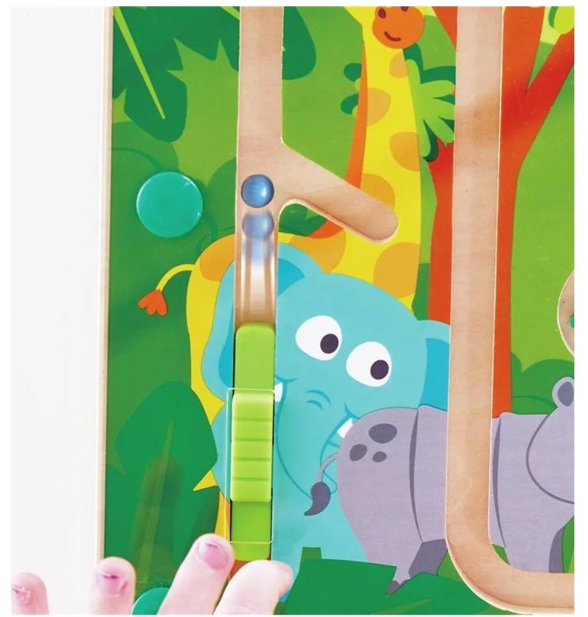 Hape Dschungel-Labyrinth E1714 - Speeldoolhof - Veelkleurig