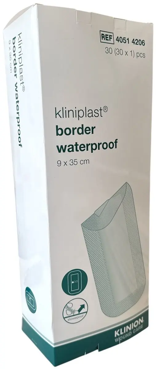Klinion Kliniplast Waterproof Pleisters 9x35cm