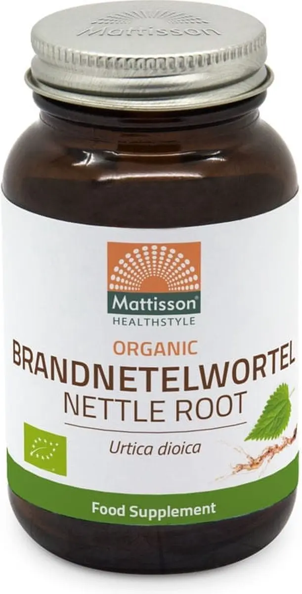 Mattisson Biologische Brandnetelwortel 210mg Vegan - 120 Capsules