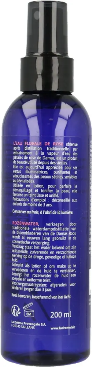 Ladrôme Rozenwater+Verst Hydr Bio 200ml