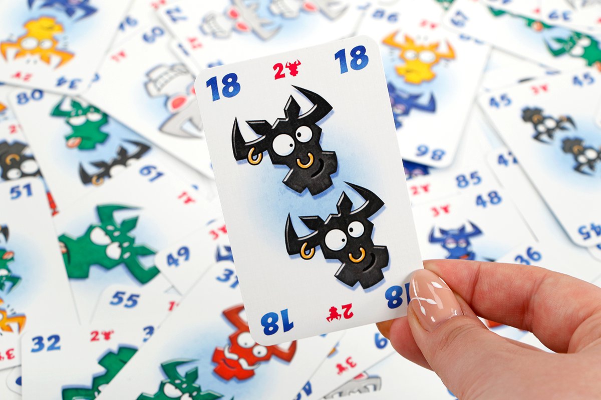 999 Games - Take 5! - De Bonte Baron - kaartspel - iedereen kan winnen!