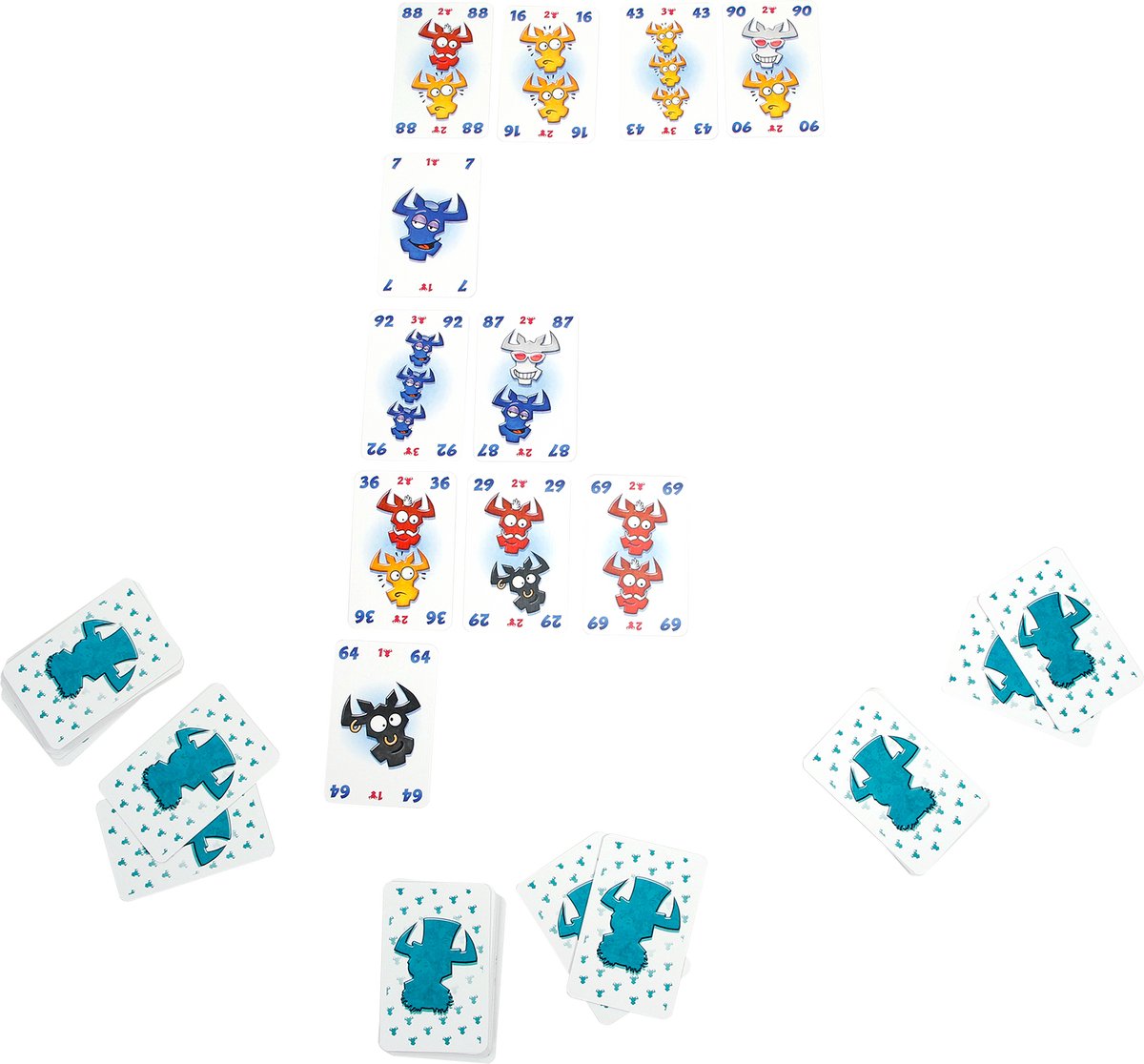 999 Games - Take 5! - De Bonte Baron - kaartspel - iedereen kan winnen!