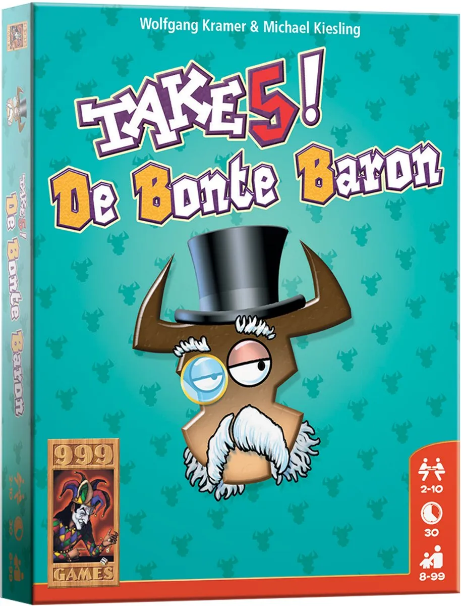 999 Games Take 5! De Bonte Baron Kaartspel - 10 Spelers