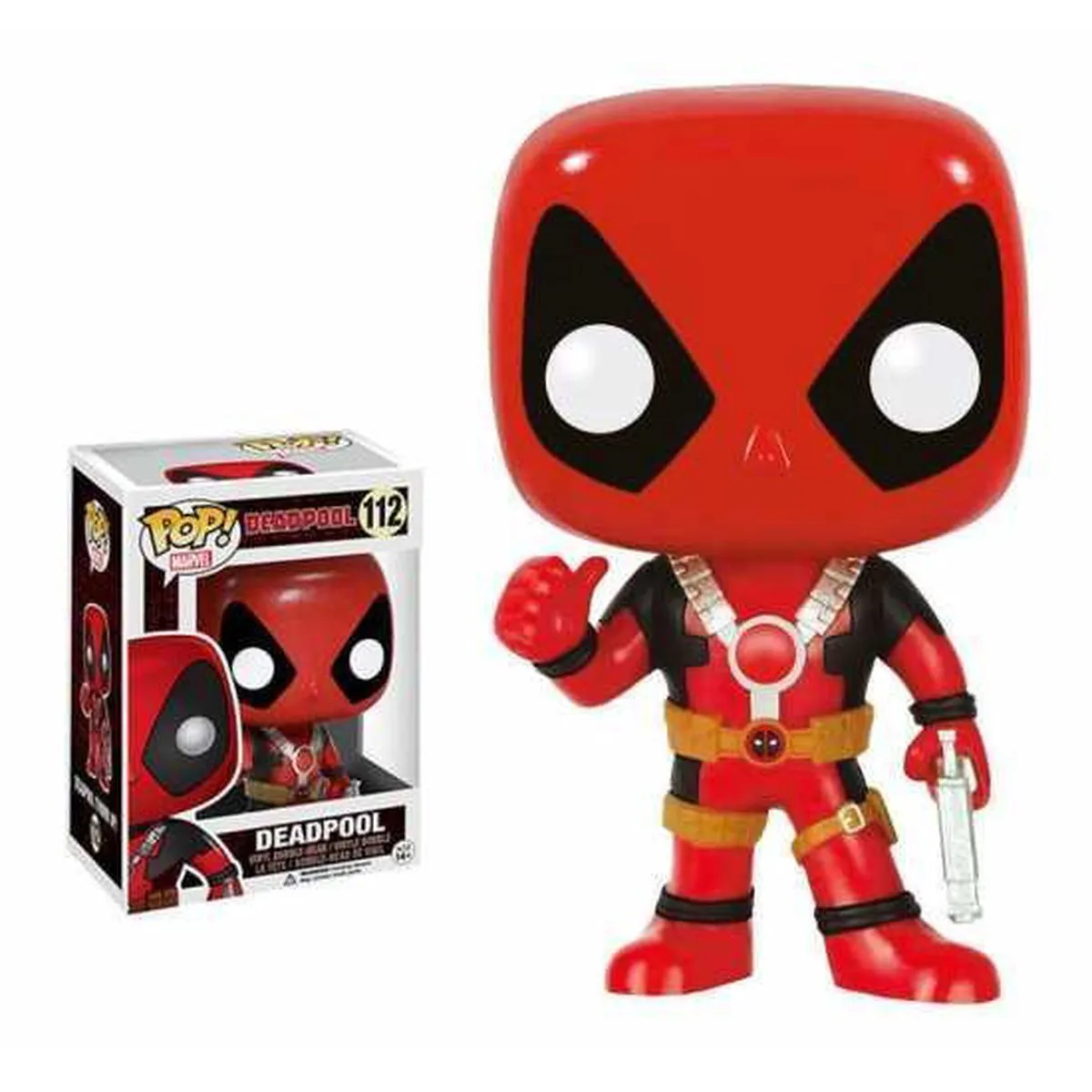Funko Pop Marvel Deadpool Thumb Up FUN7487 - Multi
