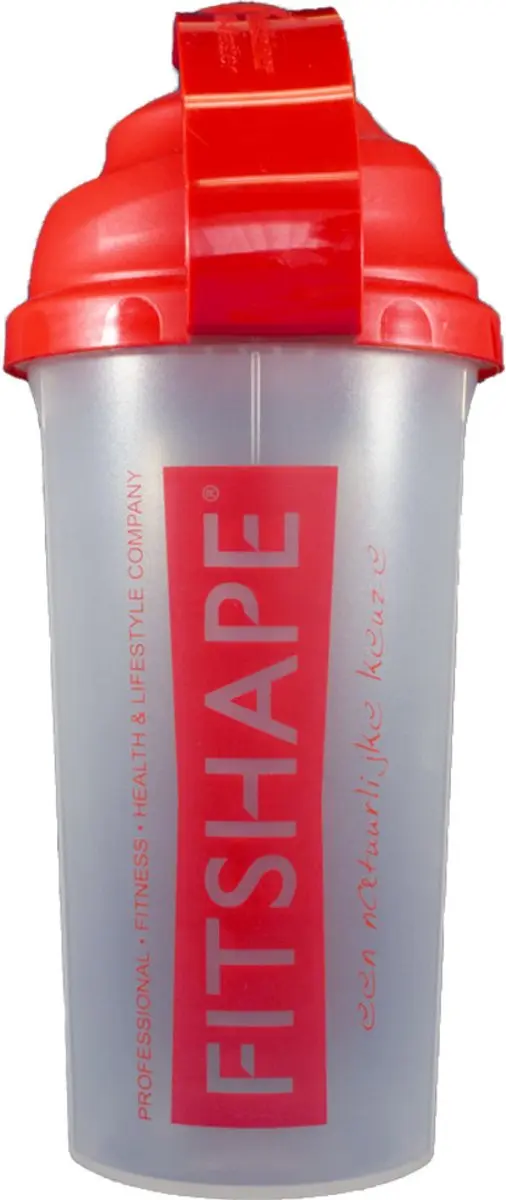 Fitshape Shakebeker 700ml - Zwart