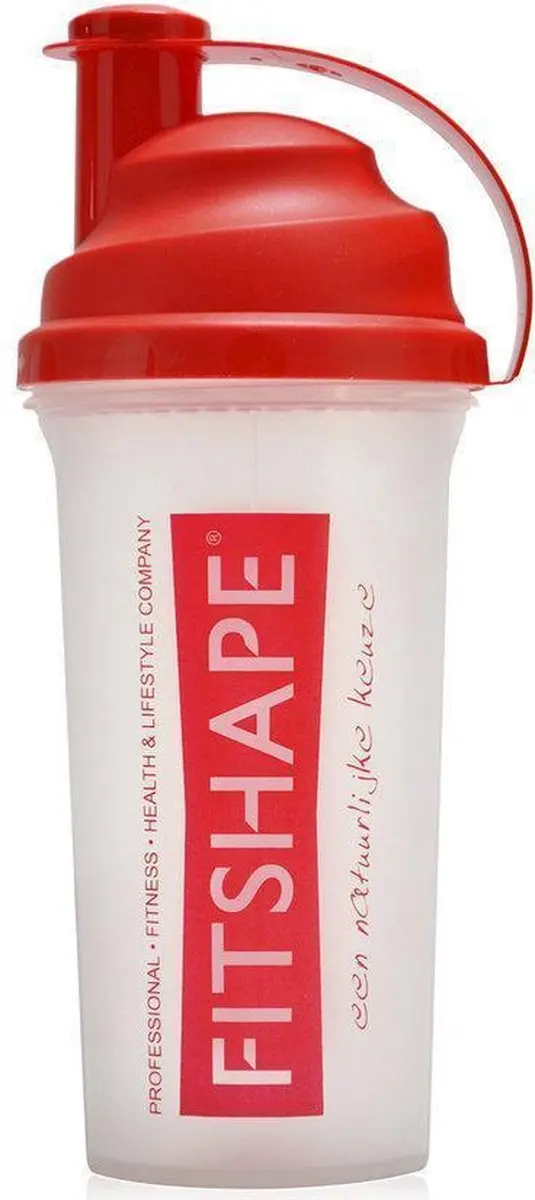Fitshape Shakebeker 700ml - Zwart