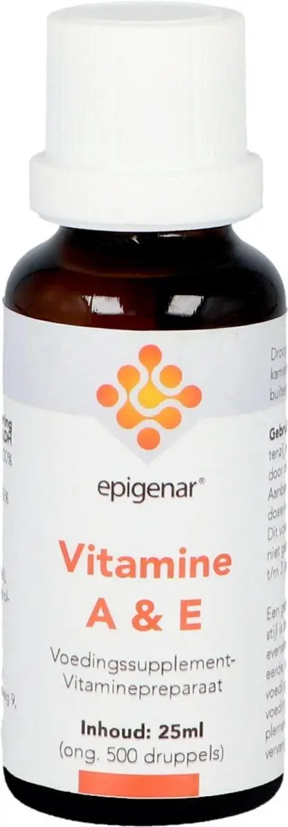 Epigenar Support Vitamine A & E Druppels 25ml - 25 Stuks