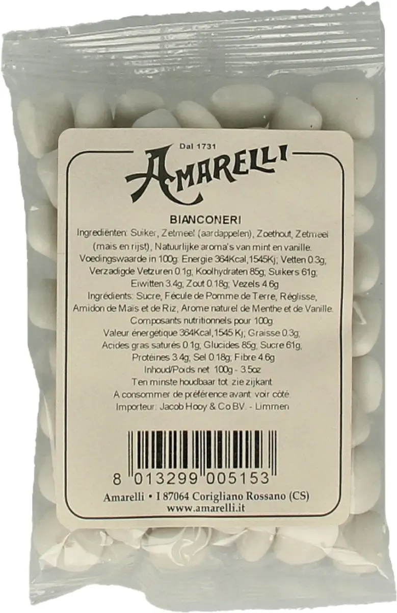 Jacob Hooy Laurierdrop Pepermunt 100g