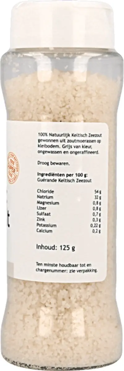 Mattisson Keltisch Zeezout Fijn Strooibus 125g