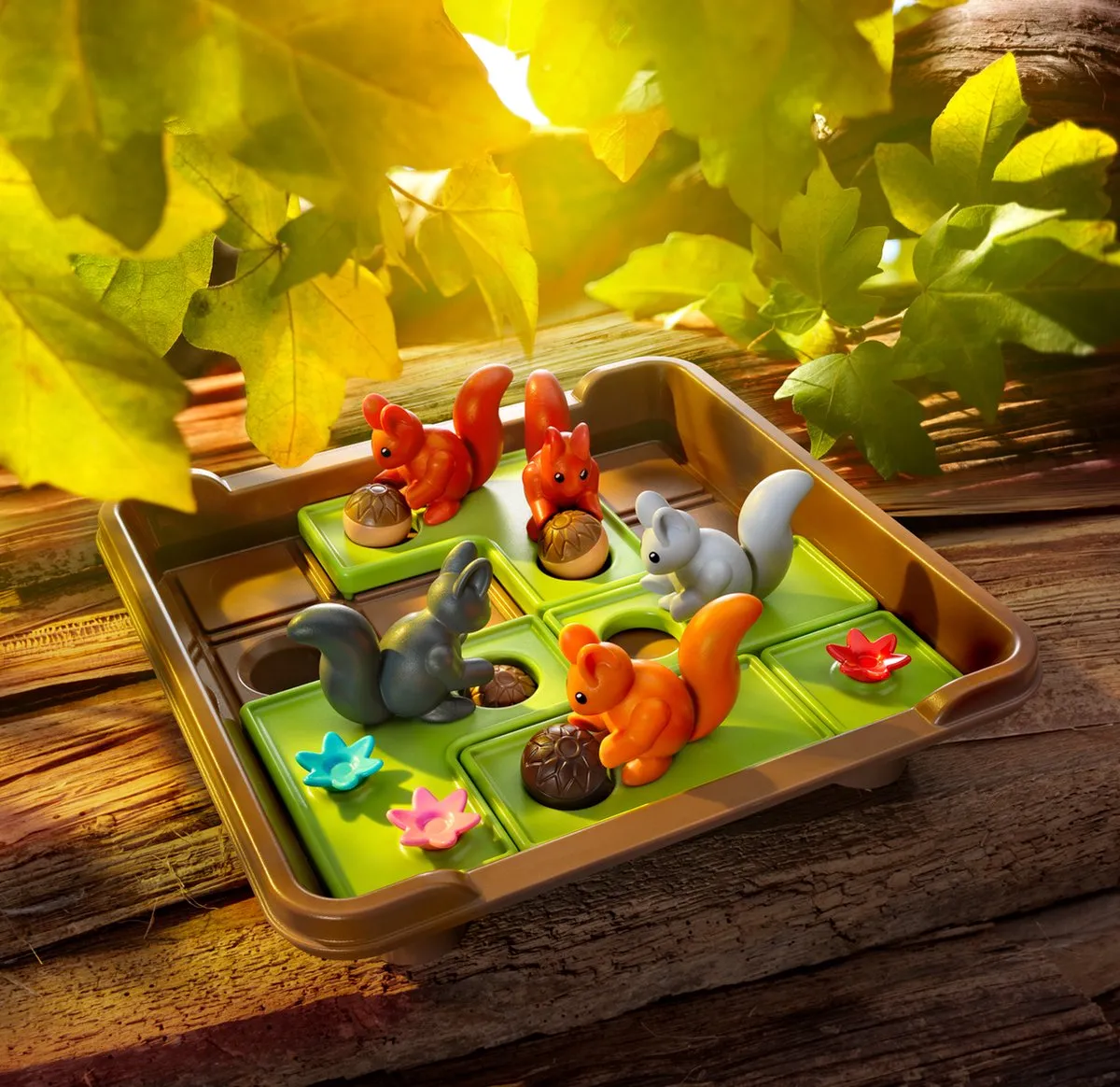 SmartGames Squirrels Go Nuts! XXL SG 425 XXL - 100 Opdrachten