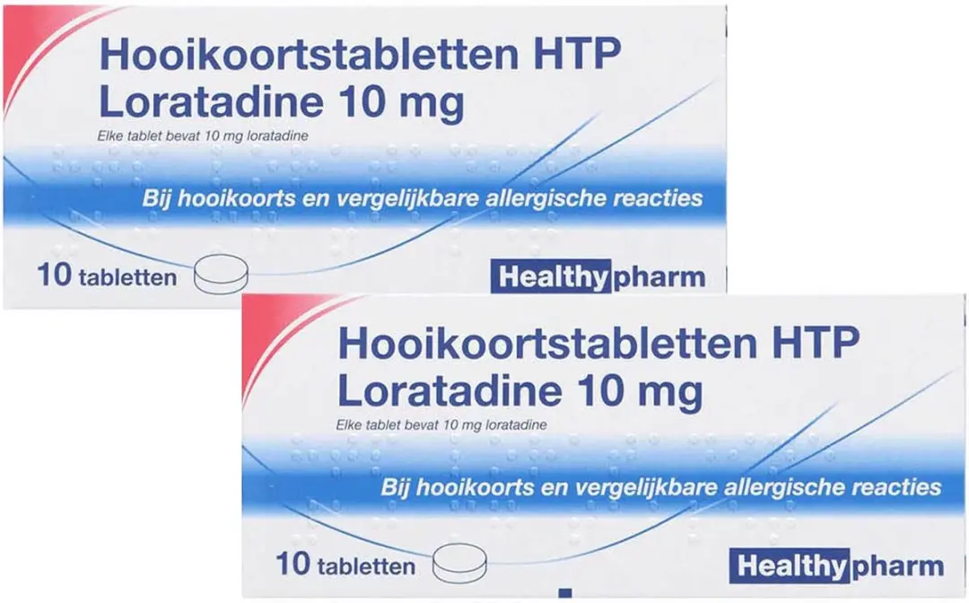 Healthypharm Loratadine 10mg Hooikoortstabletten - 20 Stuks